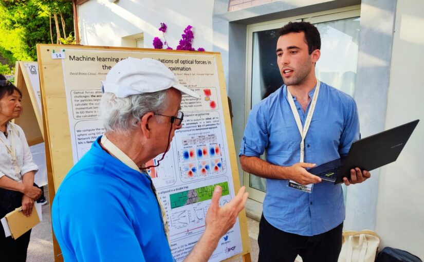 David was awarded the best Poster Prize at NanoPlasm 2022