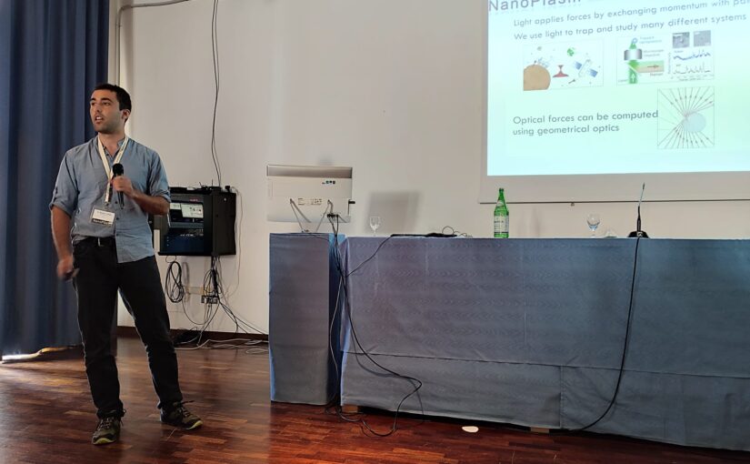 David participated in NanoPlasm 2022, 13-17 June, Cetraro, Italy